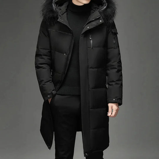 Louis - Heren Parka chic elegant