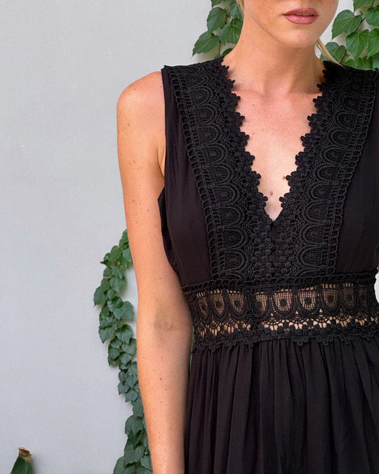 Kanten Zomerjurk Dames Elegant - Nova