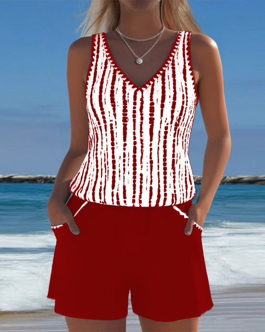 Wendy - Luchtige Top met Short