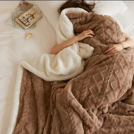 WarmWool - Dikke lamswollen winterdeken