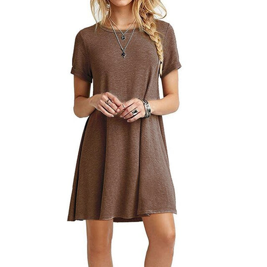 Sandra - Comfortabele Basic Jurk