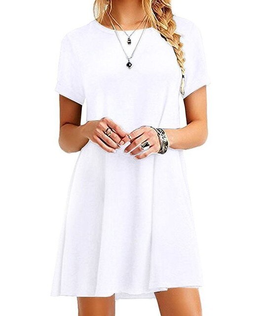 Sandra - Comfortabele Basic Jurk