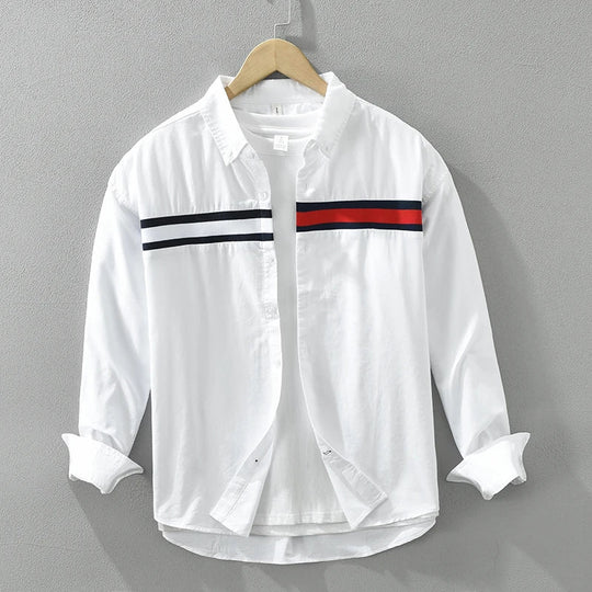 Variant image for Jeroen - Casual Patchwork Overhemd - Gedurfd & Stijlvol - Heren-7