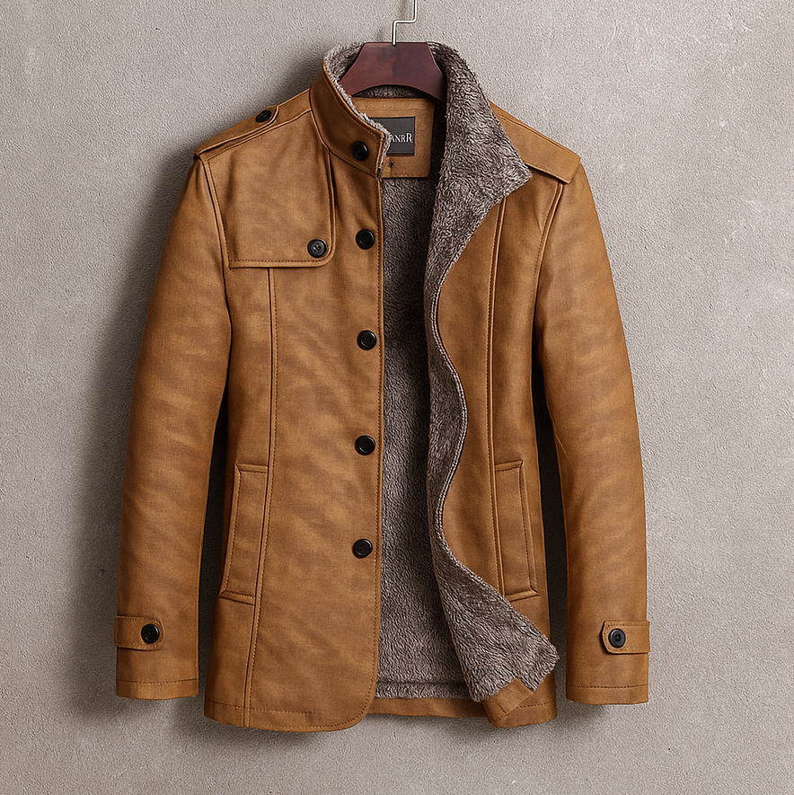 Andrew - Klassieke Suède Teddy Jas