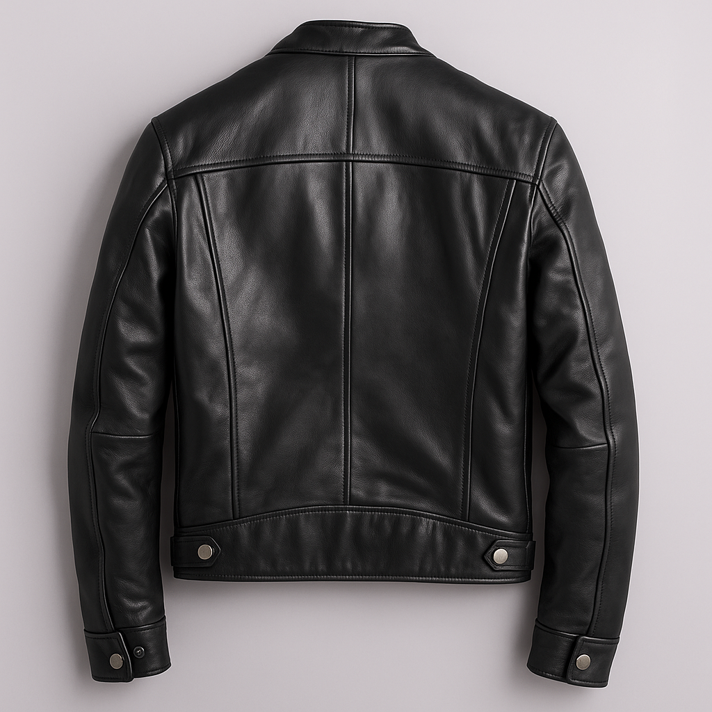Scott - Stijlvolle Slim Fit Leren Jas