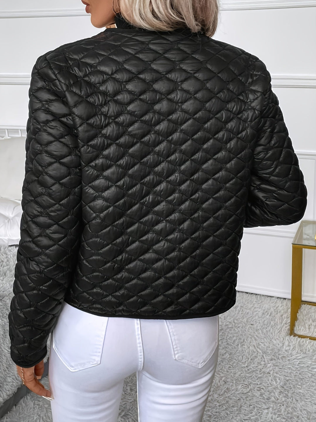 Marlies - Elegante Korte Gewatteerde Jas
