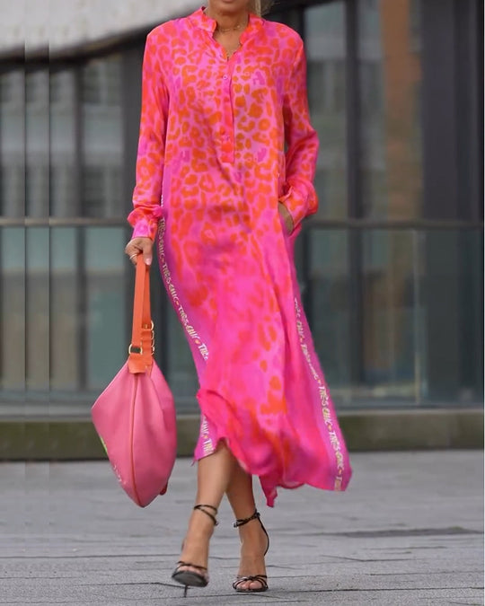 Blousejurk Dames Luchtig Met Print - Lisa