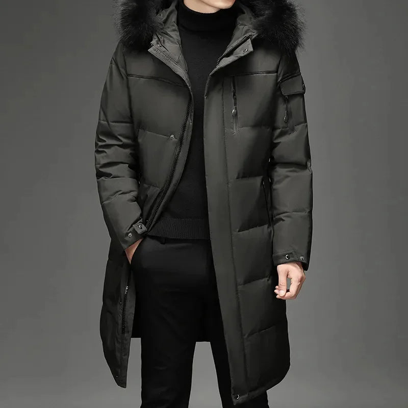 Louis - Heren Parka chic elegant