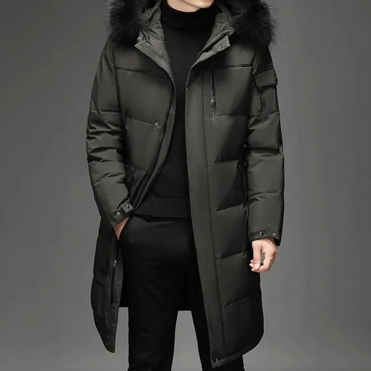 Louis - Heren Parka chic elegant