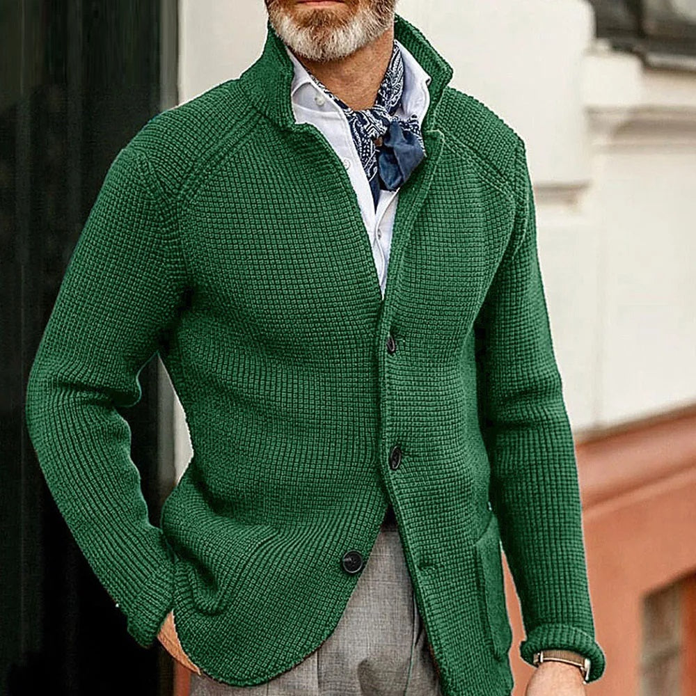 Louis - Heren vest gebreid chic