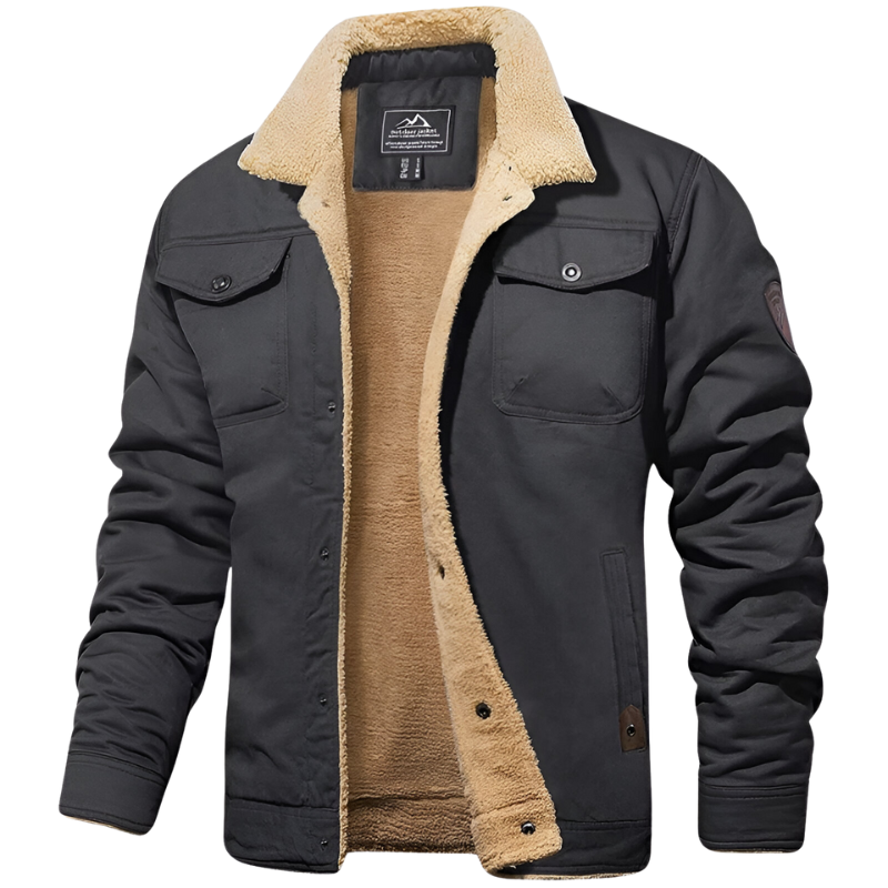Anthony - Casual Teddy Gevoerde Outdoor Jas