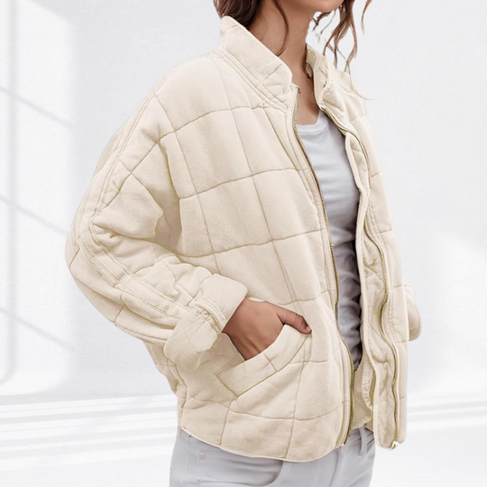 Fiona - Stijlvolle Oversized Gewatteerde Jas