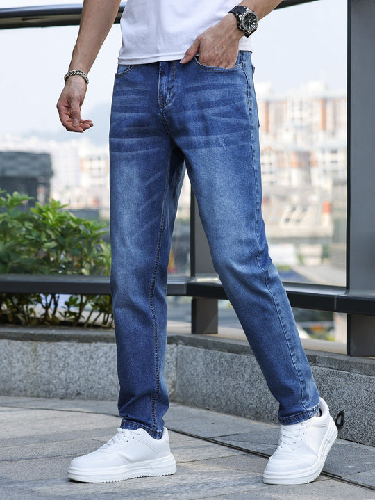 Zane - Casual Straight Jeans Heren