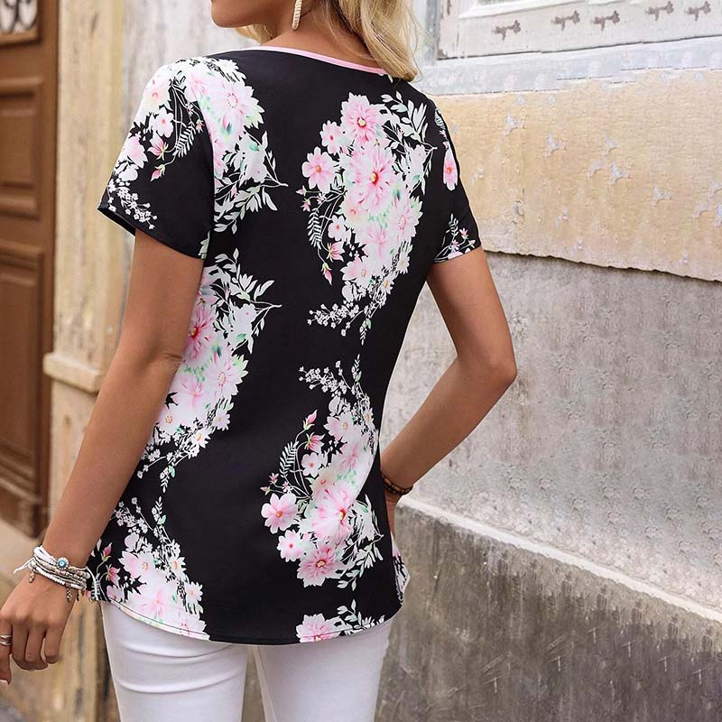 Tuniek Blouse Dames Met Bloemenprint - Demi