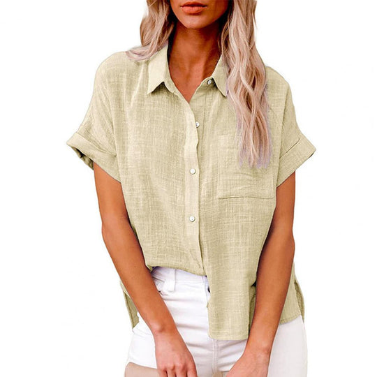 Talia - Zomerblouse met Luchtige Stof en Stijlvolle Pasvorm