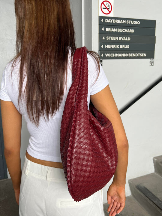 Sofie - Elegante Gevlochten Schoudertas