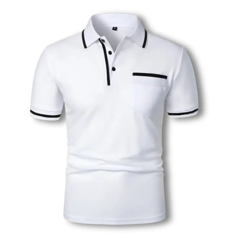 Marco - Stijlvolle Polo Korte Mouw Slim Fit Heren