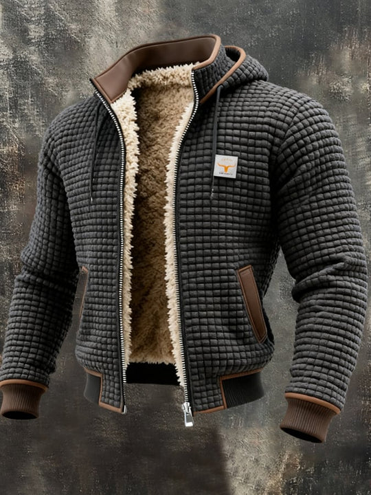 Ryan - Stijlvolle Gebreide Teddy Winterjas