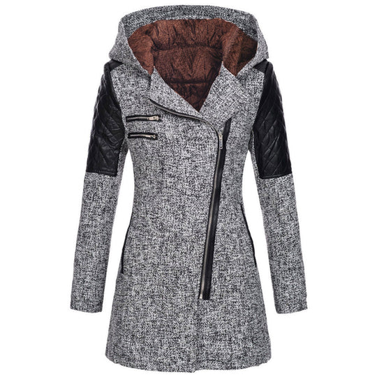 Wendy - Stijlvolle Getailleerde Capuchon Winterjas