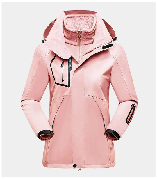 Miranda | Stijlvolle 3-in-1 Waterdichte Jas