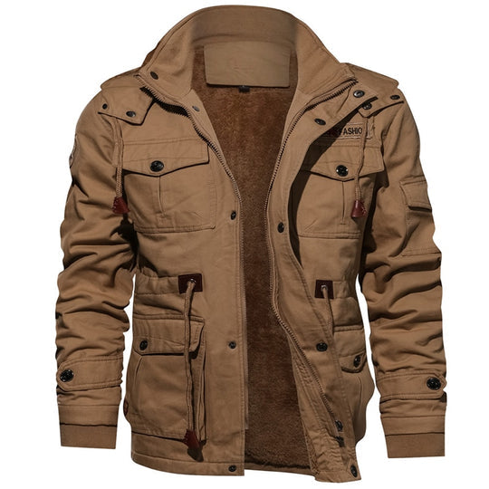 Cole - Casual Militaire Outdoor Jas