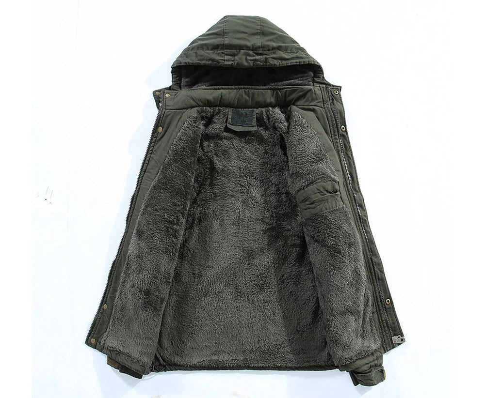 Hugo - Heren parka fleece