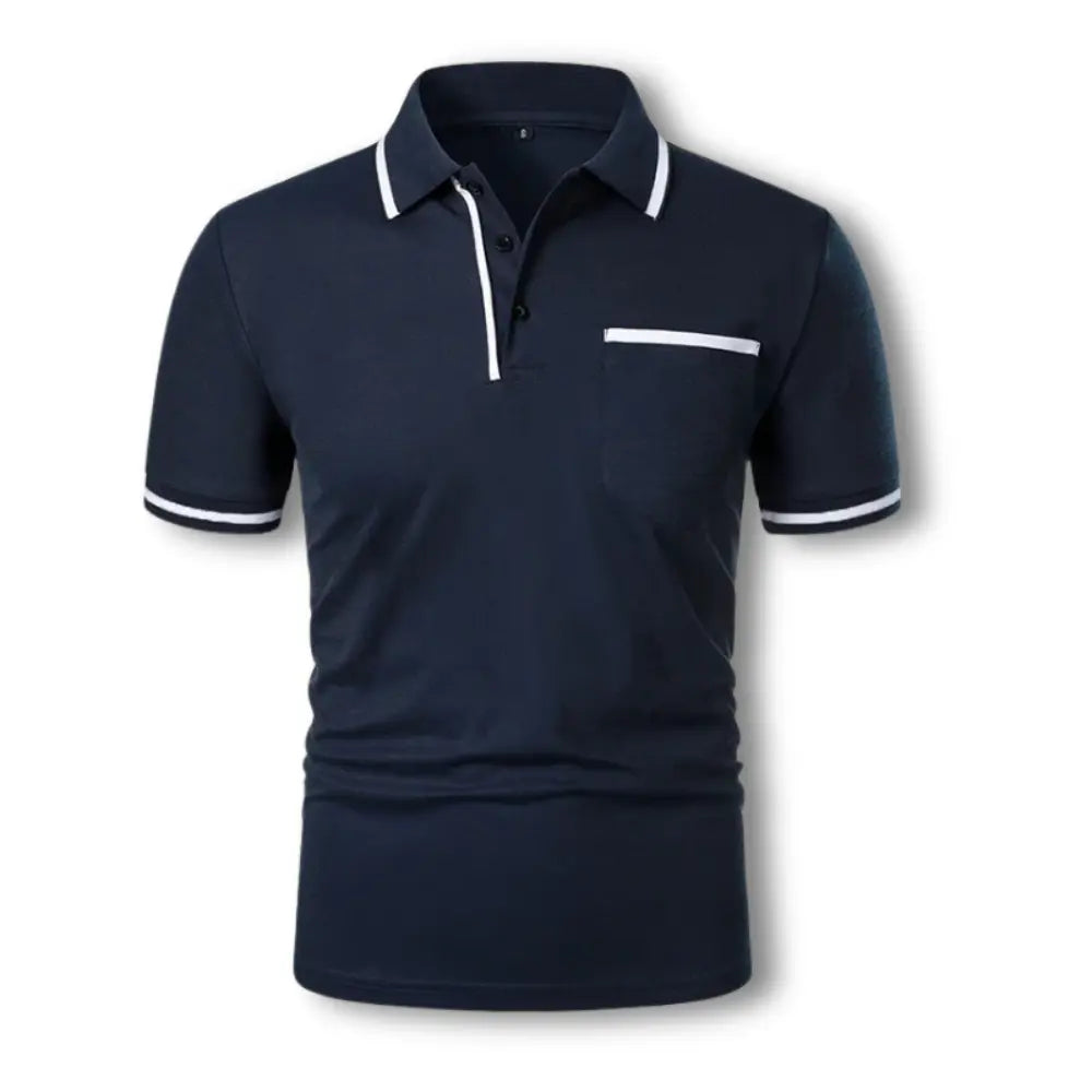 Marco - Stijlvolle Polo Korte Mouw Slim Fit Heren