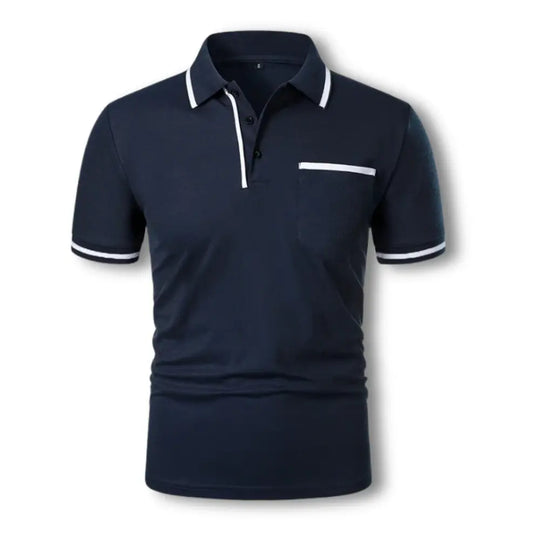 Marco - Stijlvolle Polo Korte Mouw Slim Fit Heren