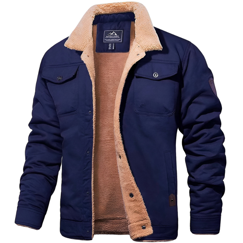 Anthony - Casual Teddy Gevoerde Outdoor Jas