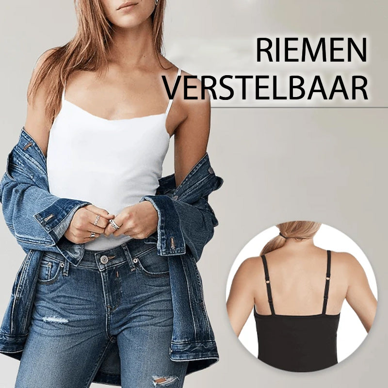 Bella - Comfortabel Hemdje met Ingebouwde Bh Dames