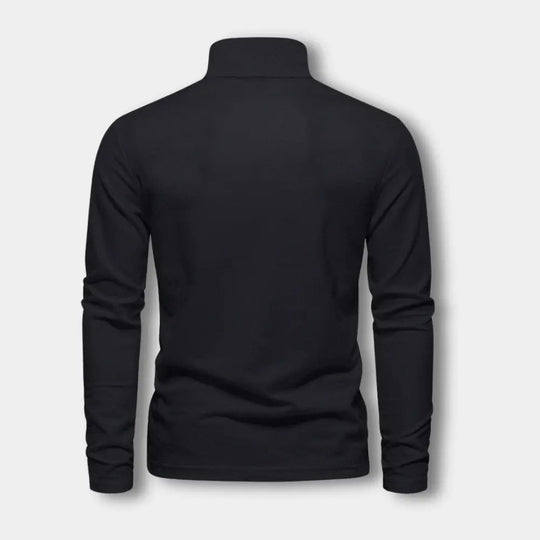 Lex - Stijlvolle Heren Polo Lange Mouw