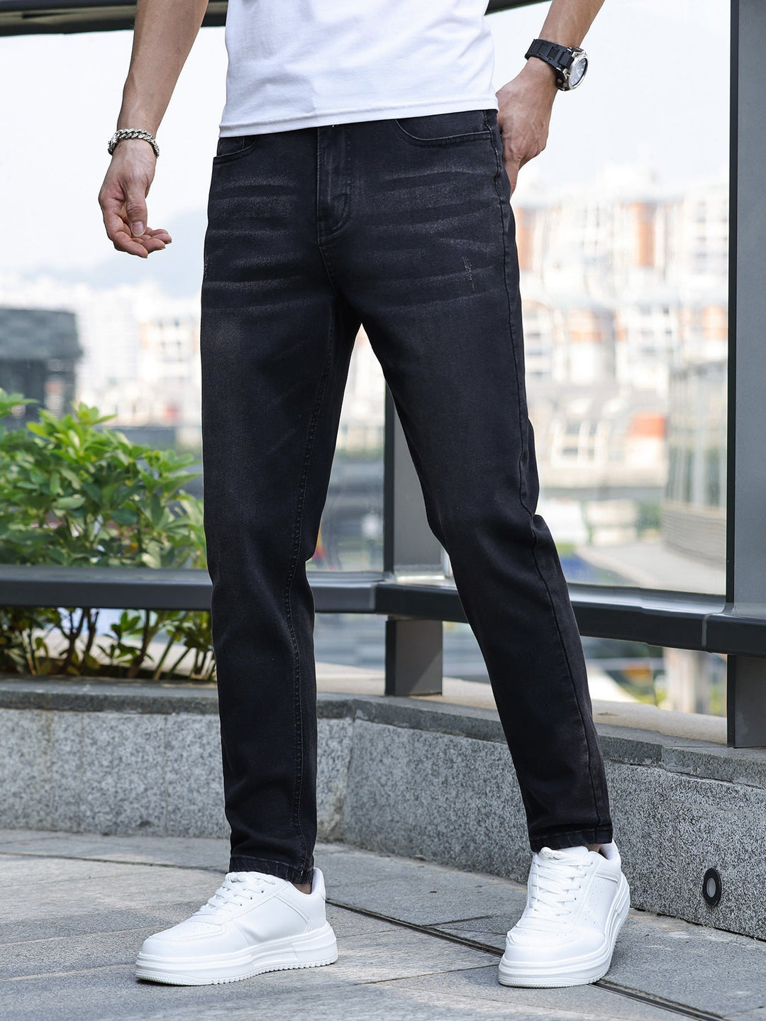 Zane - Casual Straight Jeans Heren