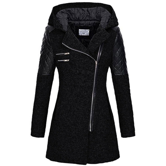 Wendy - Stijlvolle Getailleerde Capuchon Winterjas