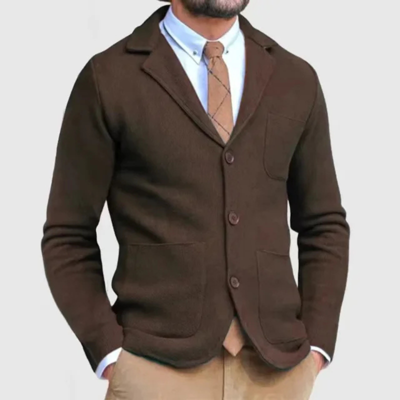 Liam - Gebreid vest heren