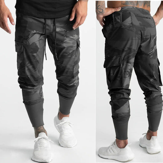 Théo – Casual camouflage sweatbroek voor heren, trendy en comfortabel