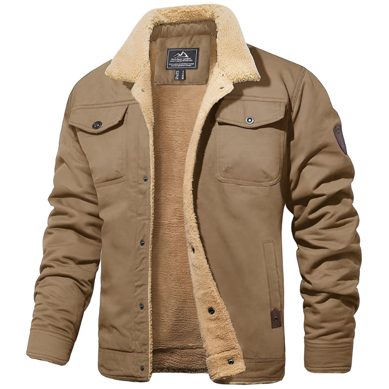 Anthony - Casual Teddy Gevoerde Outdoor Jas