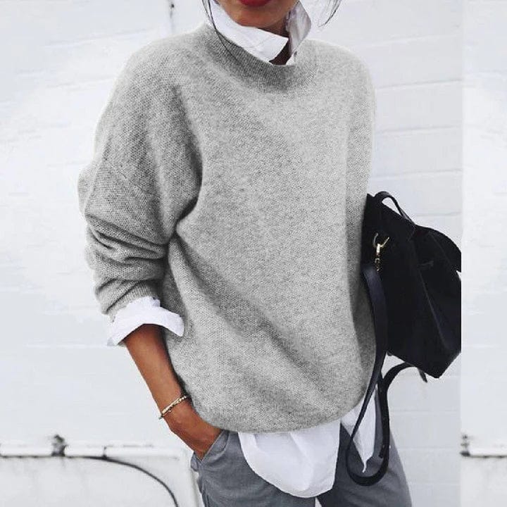 Simone - Elegante Oversized Grofgebreide Trui