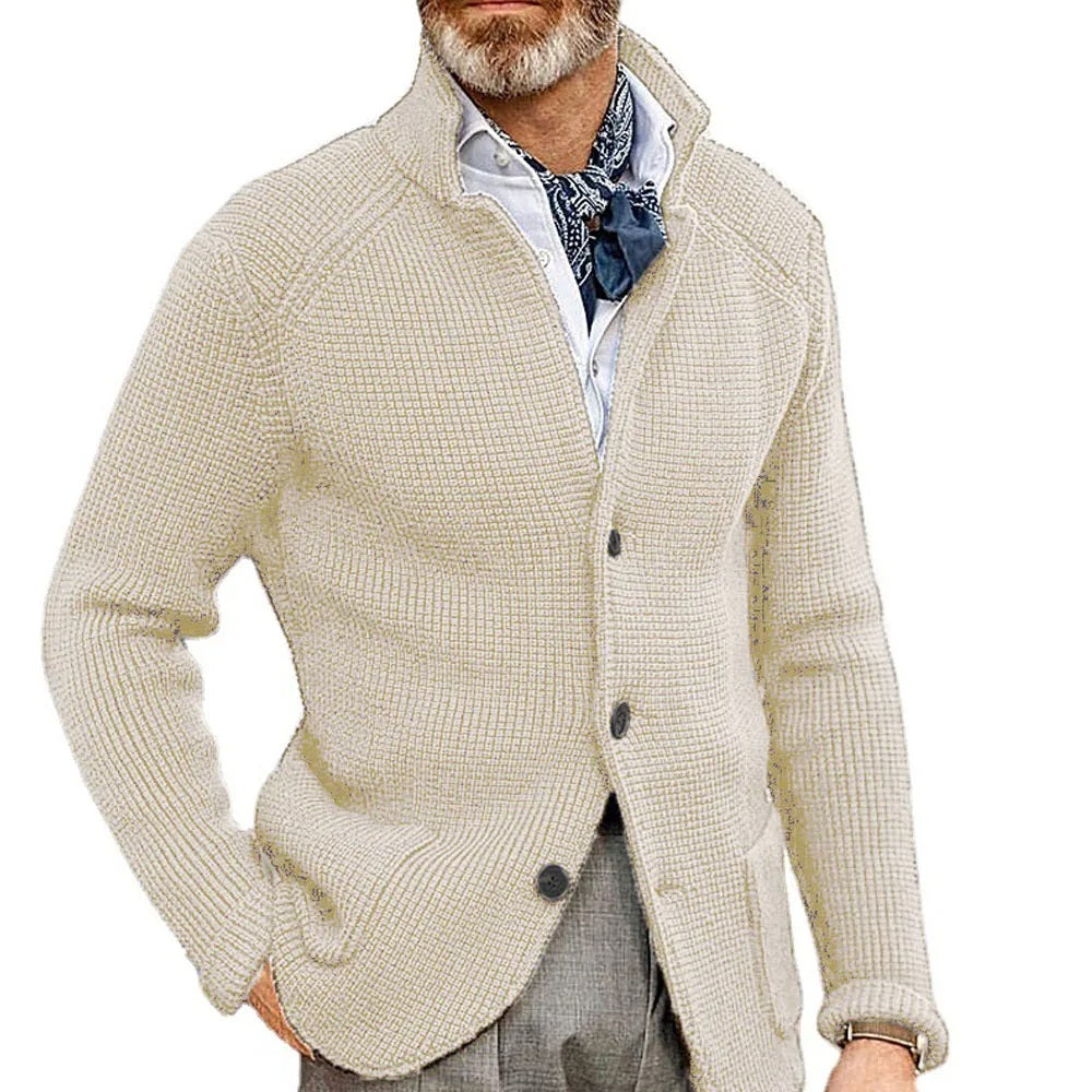 Louis - Heren vest gebreid chic