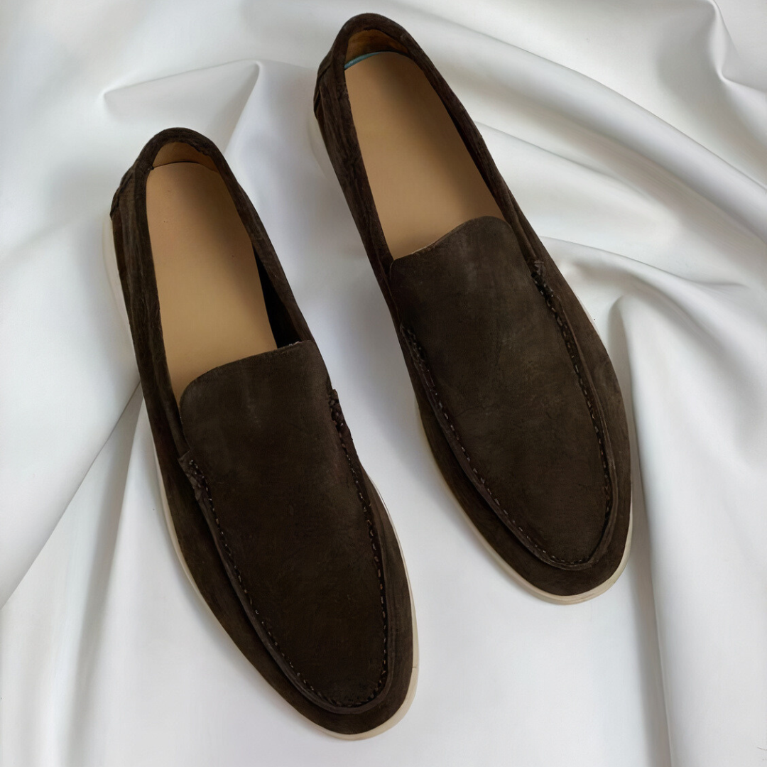 Gio - Vintage Leren Herenloafers