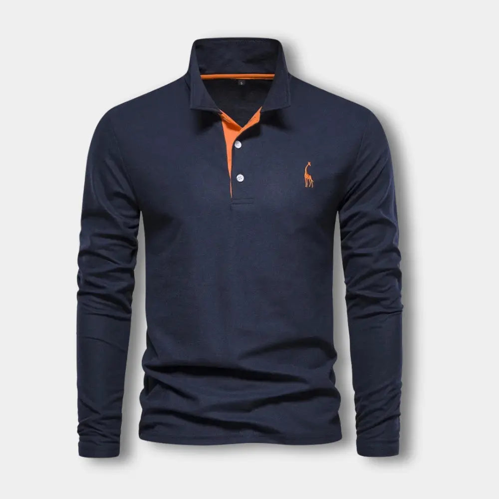 Lex - Stijlvolle Heren Polo Lange Mouw