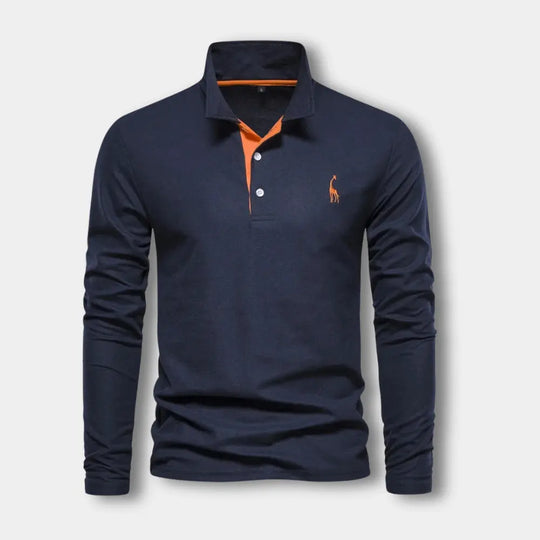 Lex - Stijlvolle Heren Polo Lange Mouw
