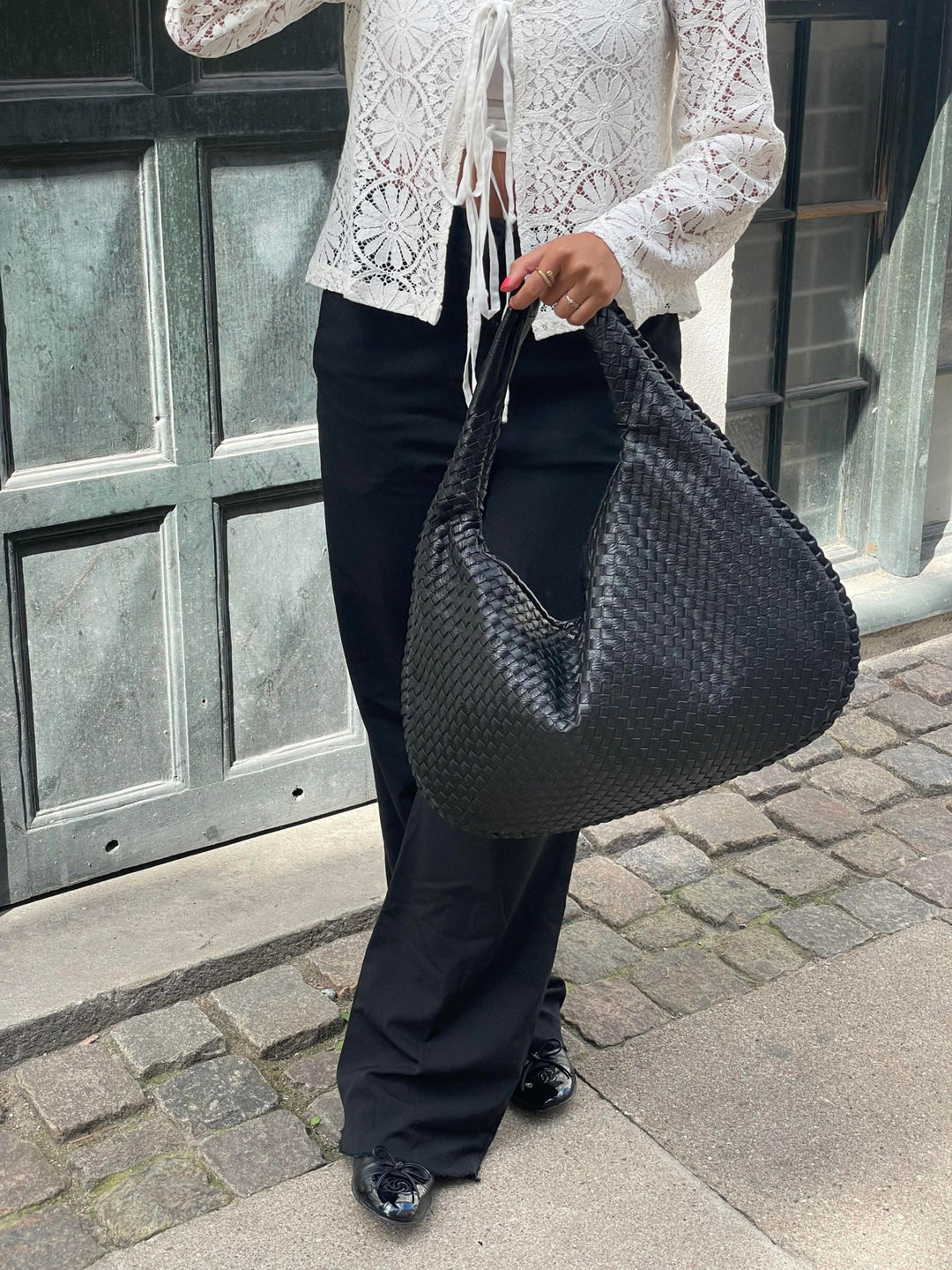 Sofie - Elegante Gevlochten Schoudertas