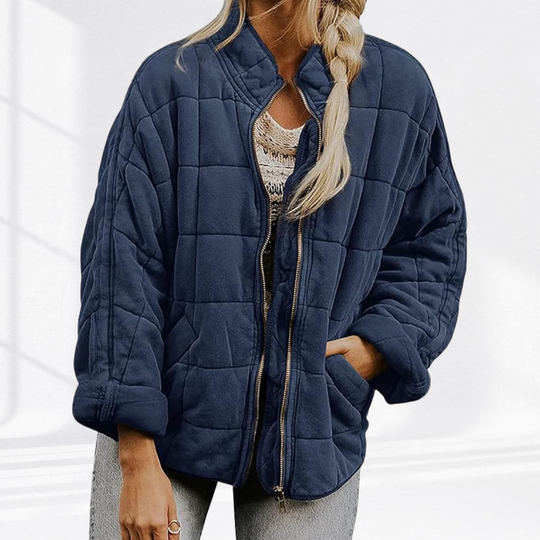 Fiona - Stijlvolle Oversized Gewatteerde Jas