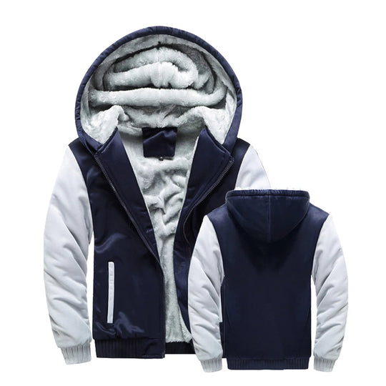 Hugo - Heren jas fleece capuchon