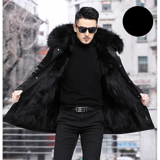 Louis - Parka heren bont