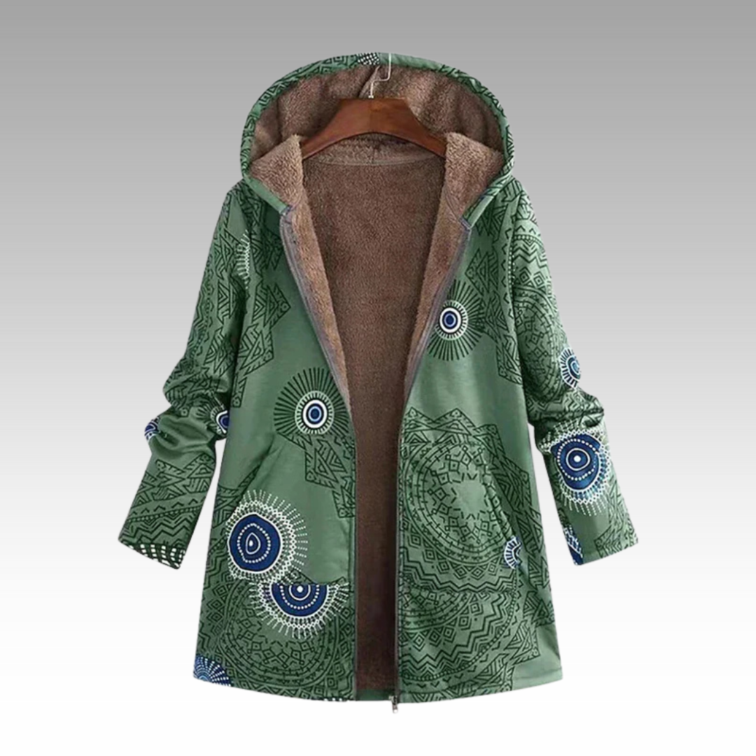 Alison - Stijlvolle Boho Capuchon Winterjas