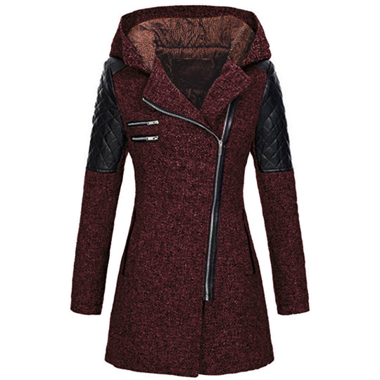 Wendy - Stijlvolle Getailleerde Capuchon Winterjas