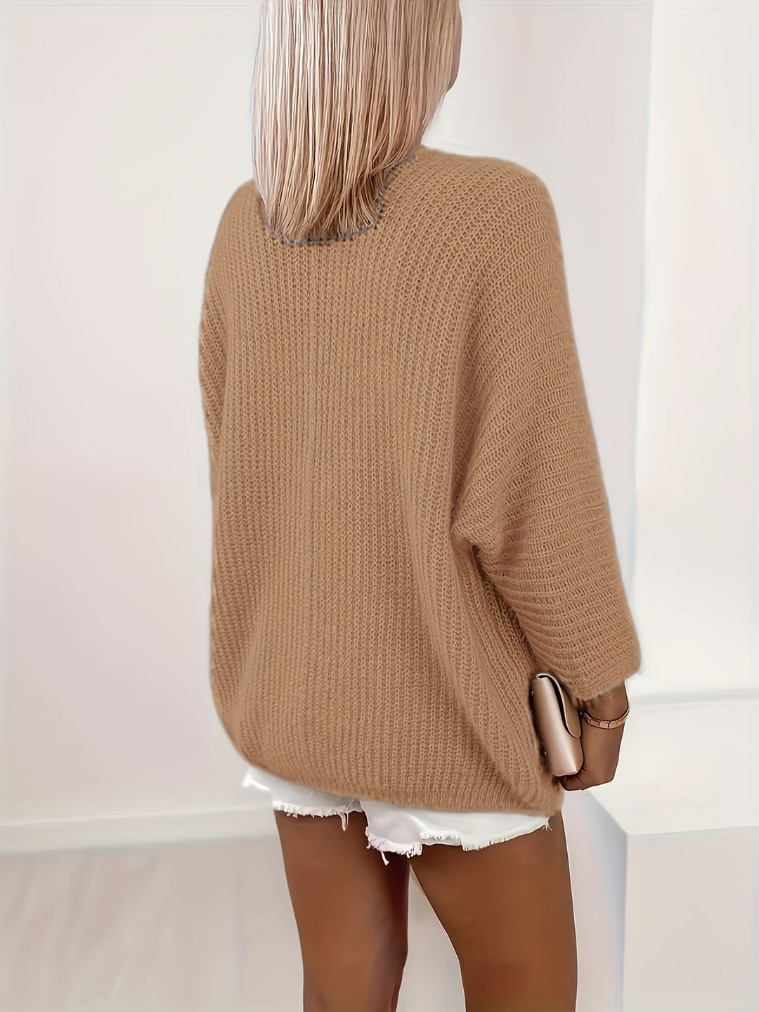 Danielle - Elegant Oversized Grofgebreid Vest