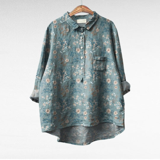 Lotte - Stijlvolle Bloemen Blouse