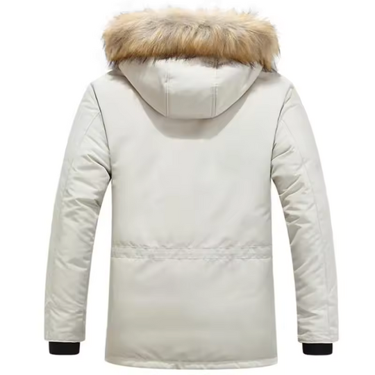 Nolan - Parka heren met bontkraag